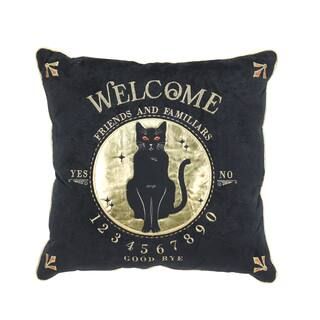 Black Cat Welcome Softline Throw Pillow by Ashland® | Michaels Stores