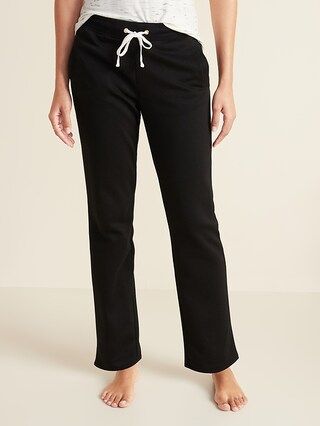 French Terry Straight-Leg Sweatpants for Women | Old Navy (US)