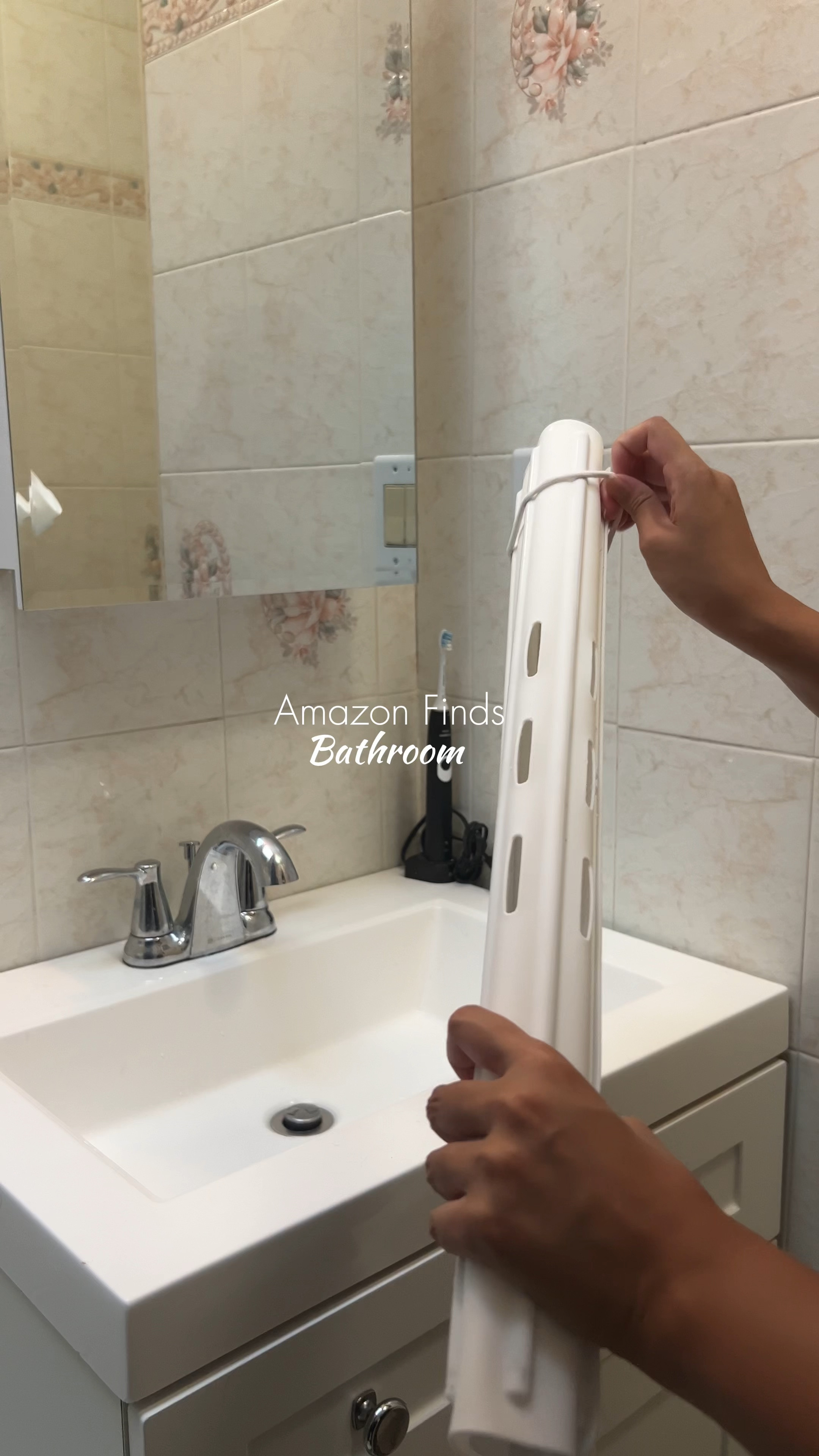 My favorite Amazon find for my bathroom. So useful for small counter spaces! 

#LTKFind #LTKunder50 #LTKhome