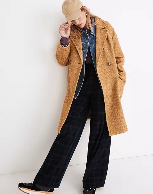 Averdon Coat in Bouclé Fabric | Madewell