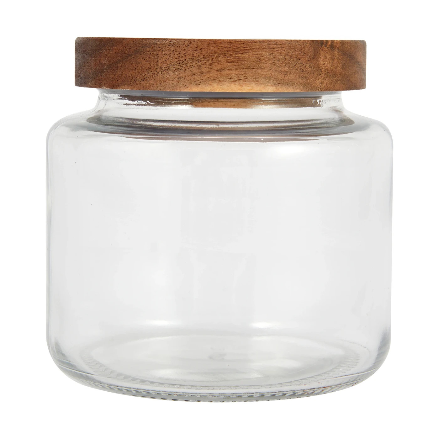 550ml Glass Jar with Wood Lid - Anko | Target AU