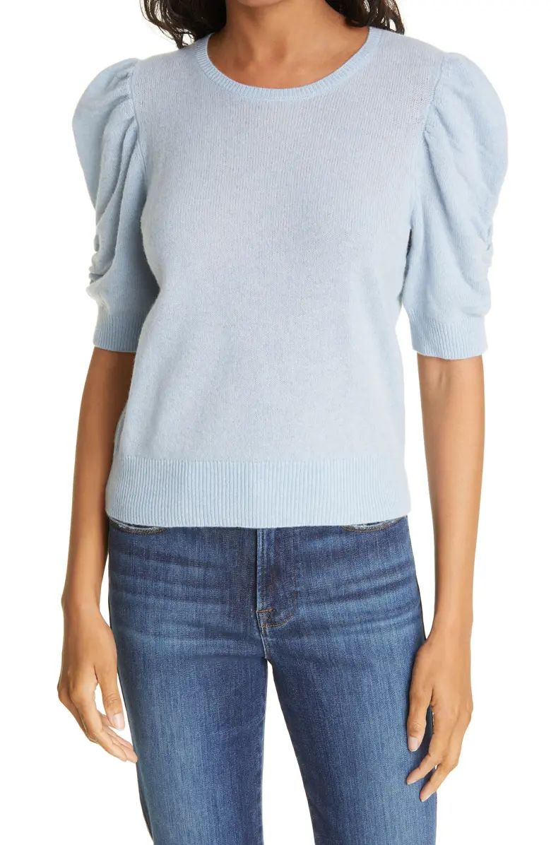 Frankie Puff Sleeve Cashmere Sweater | Nordstrom | Nordstrom
