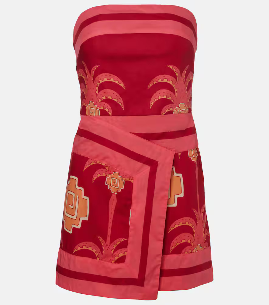 Johanna Ortiz Raiz printed cotton minidress | Mytheresa (US/CA)