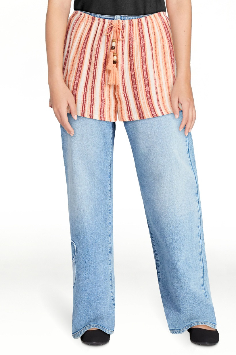 No Boundaries Cotton Pull On Shorts, 2" Inseam, Women's XXS-XXL | Walmart (US)