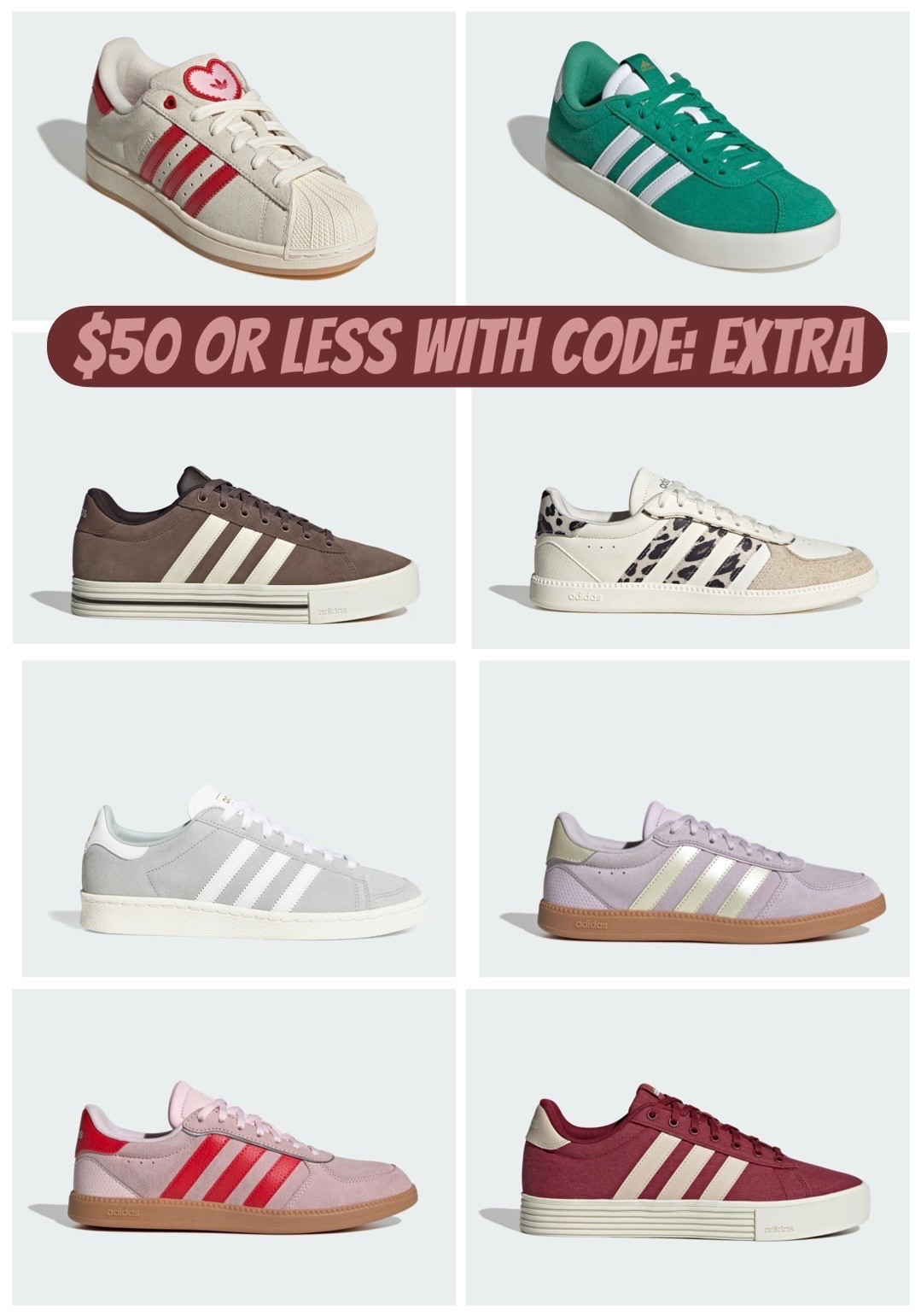 Use code EXTRA for an additional 30% off sale prices! All of these are $50 or less!
.

#LTKActive #LTKSaleAlert #LTKmomlife