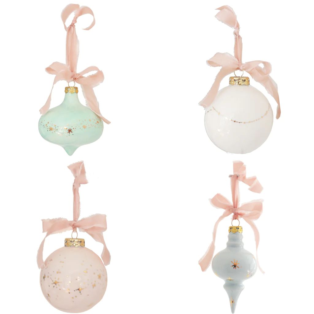 Shimmering Stars Ornament Collection | Lo Home by Lauren Haskell Designs