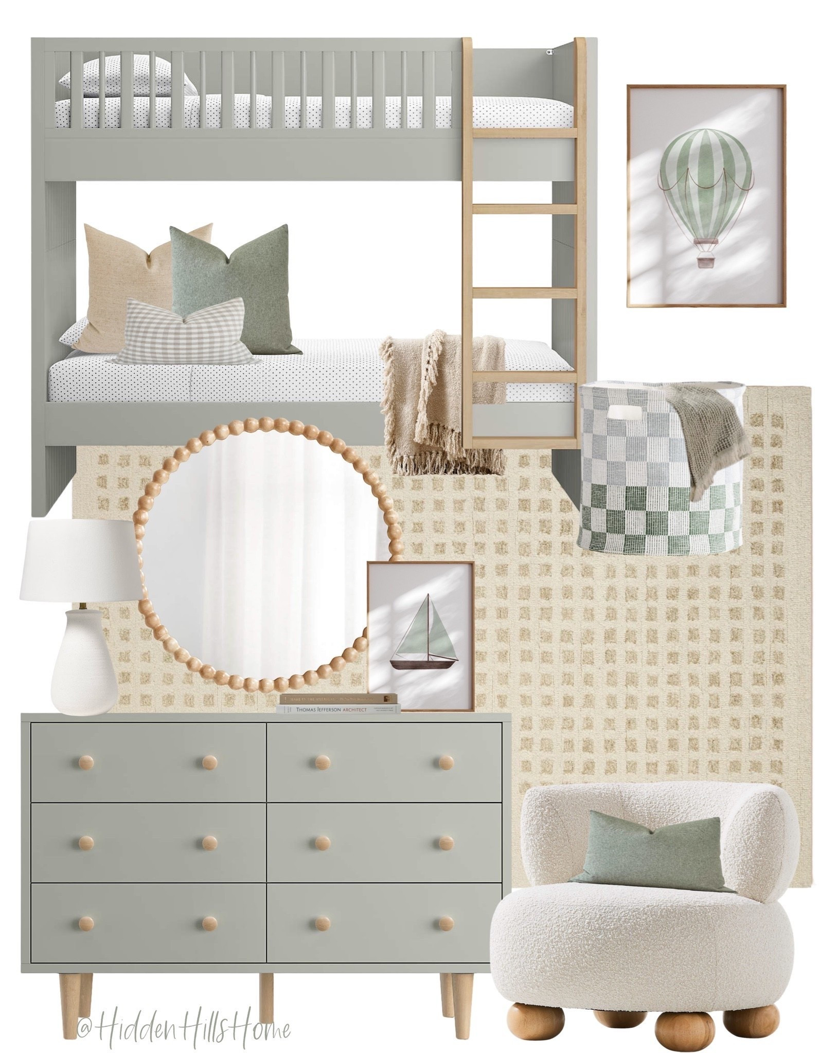 Toddler boys room, toddler shared bedroom, kids room decor ideas, kids bedroom mood board, home decor, home design, kids room inspiration, Sage green boys bedroom #boys

#LTKHome #LTKSaleAlert #LTKKids