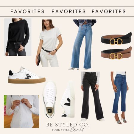 Favorites of the moment! Basic wardrobe essentials - pro stylists pick favorites for 2024! 

#LTKover40 #LTKstyletip #LTKfindsunder100