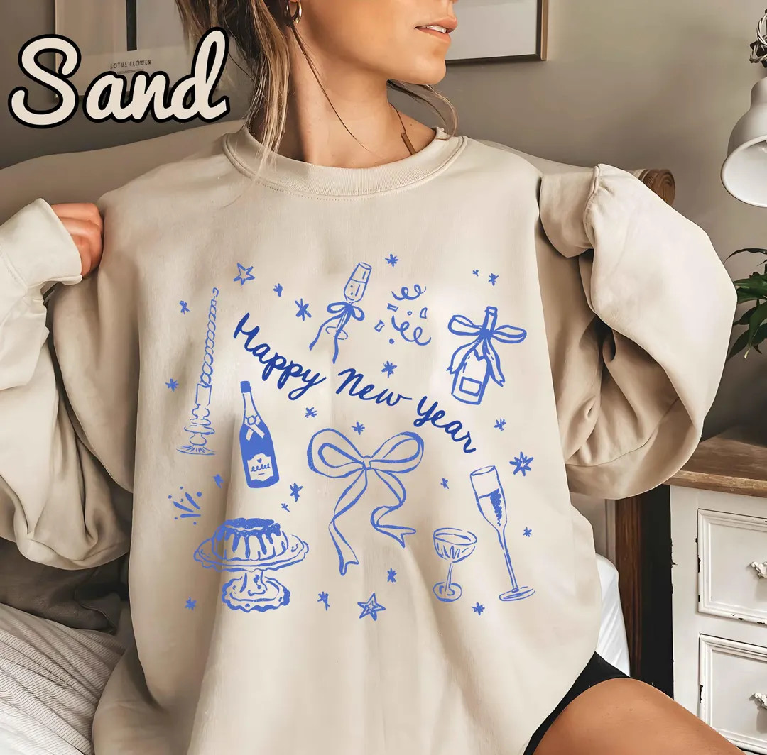 Happy New Years Sweatshirts: 2026 Holiday Party Sweatshirt | Etsy (US)
