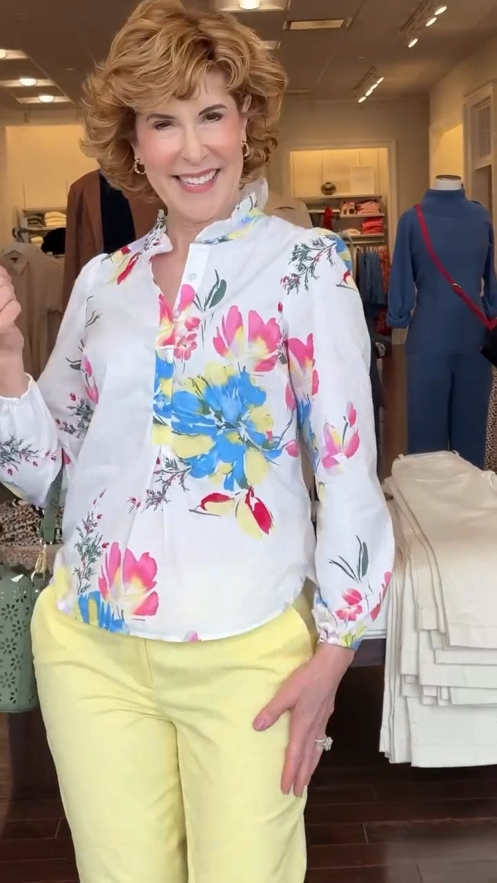 If you spot a grown woman dancing in the middle of Talbots… it’s just me celebrating Talbots new collection. 
🎉🎉🎉
I popped into my favorite @talbotsofficial store to try on pieces from their brand new March collection, and I couldn’t help myself! 💃 The colors are so fresh, the tailoring is beautiful, and the tops, pants, and jeans are that perfect mix of polished and easy that makes getting dressed feel fun again.

If your closet is ready for a little spring refresh, this is a really good time to move.



#LTKSeasonal #LTKOver40
