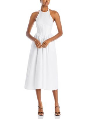 Kylen Cotton Halter Midi Dress | Bloomingdale's (US)