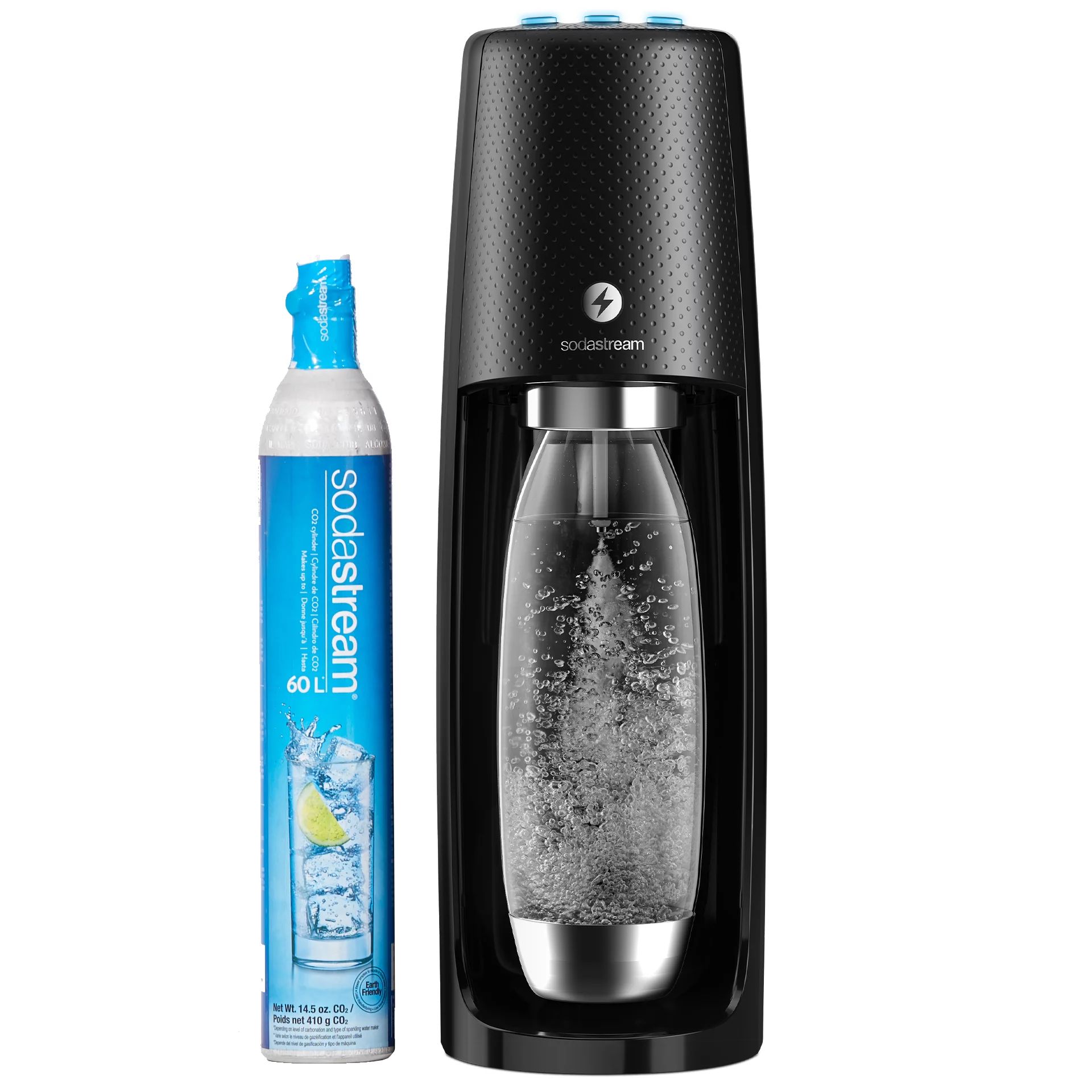 SodaStream One Touch Electric Sparkling Water Maker Kit - Walmart.com | Walmart (US)