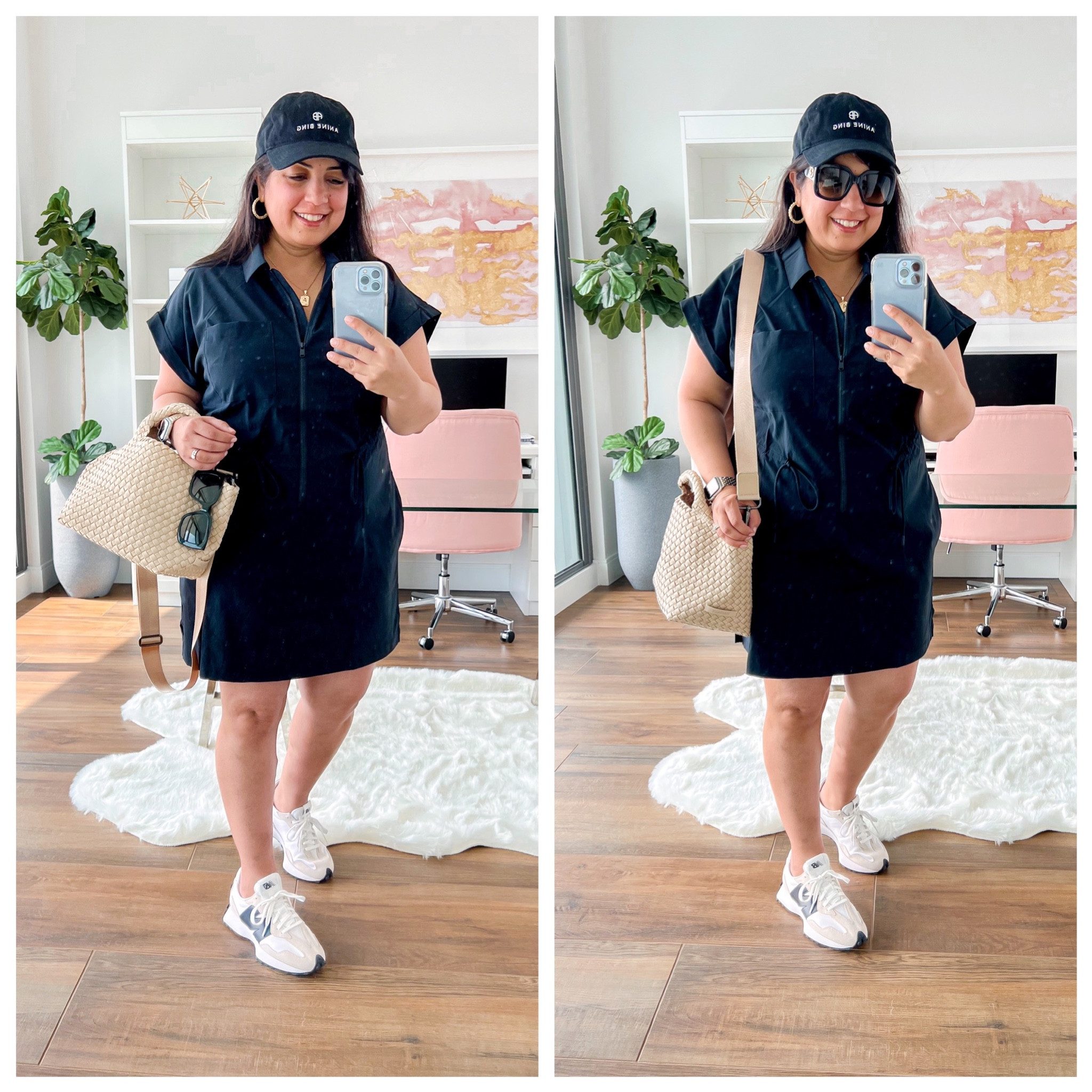 Athleta dress on sale! Available in a pretty shade of green too! Wearing size large petite. Naghedi mini tote in Ecru. New Balance 327 sneakers, Anine Bing baseball hat, Gucci sunglasses, Kendra Scott earrings. 

#liketkit @shop.ltk https://liketk.it/4f99f

Vacation essentials, vacation outfit ideas, vacation outfits, spring outfits 2023, summer outfits 2023, spring summer outfits, resort style, resort wear, summer dress, black dress, athletic dress, Athleta dress, summer dress, dresses, athleisure dress, casual dress, everyday outfits, casual everyday dress


#LTKFitness #LTKsalealert #LTKtravel