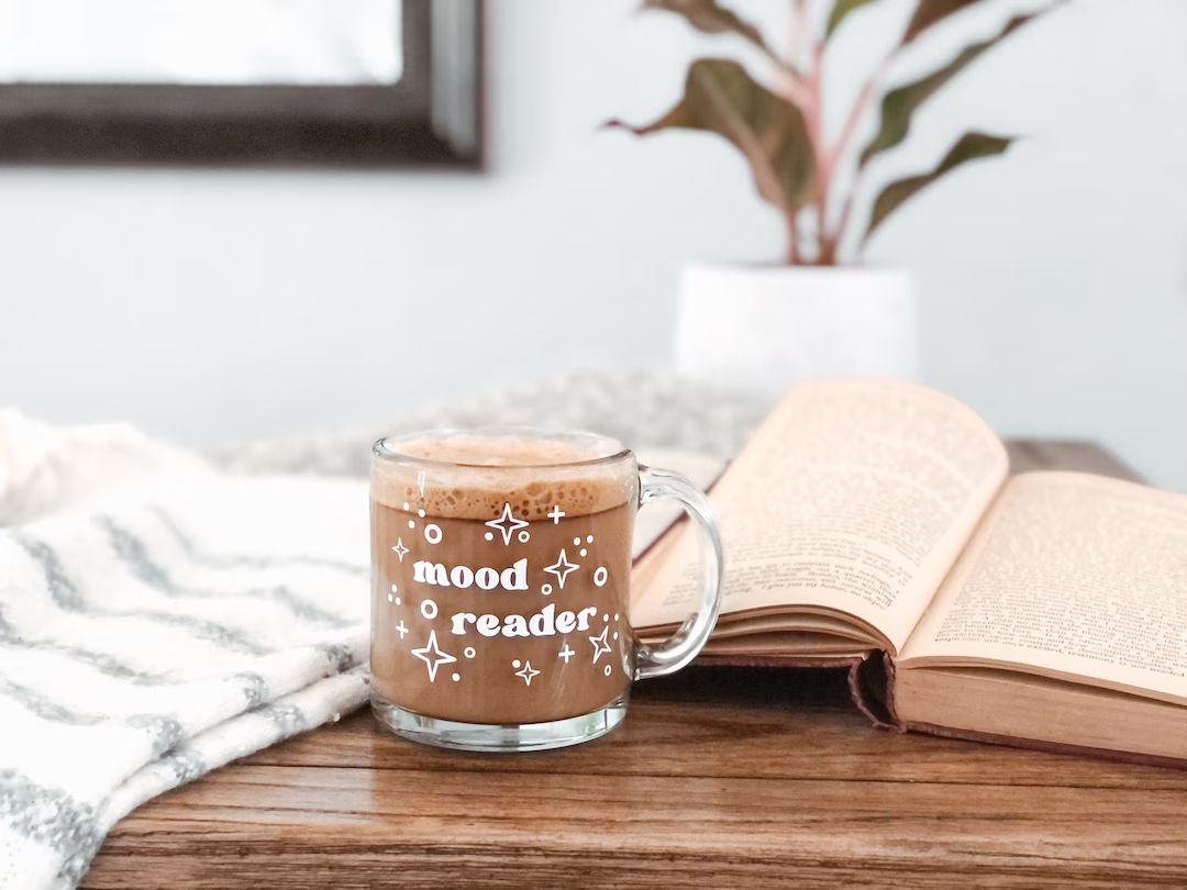 Mood Reader Mug Book Lover Mug Book Worm Coffee Mug Gift - Etsy | Etsy (US)