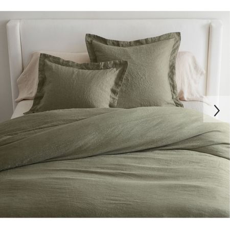 Master bedroom bedding refresh. Linen duvet cover. 

#LTKhome #LTKsalealert #LTKSeasonal