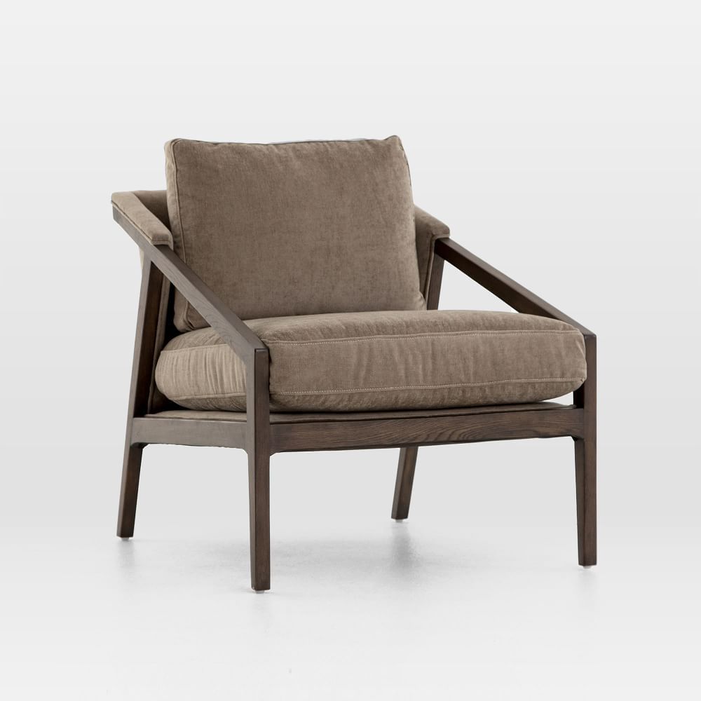 Oak and Sage Armchair + Cushion | West Elm (US)