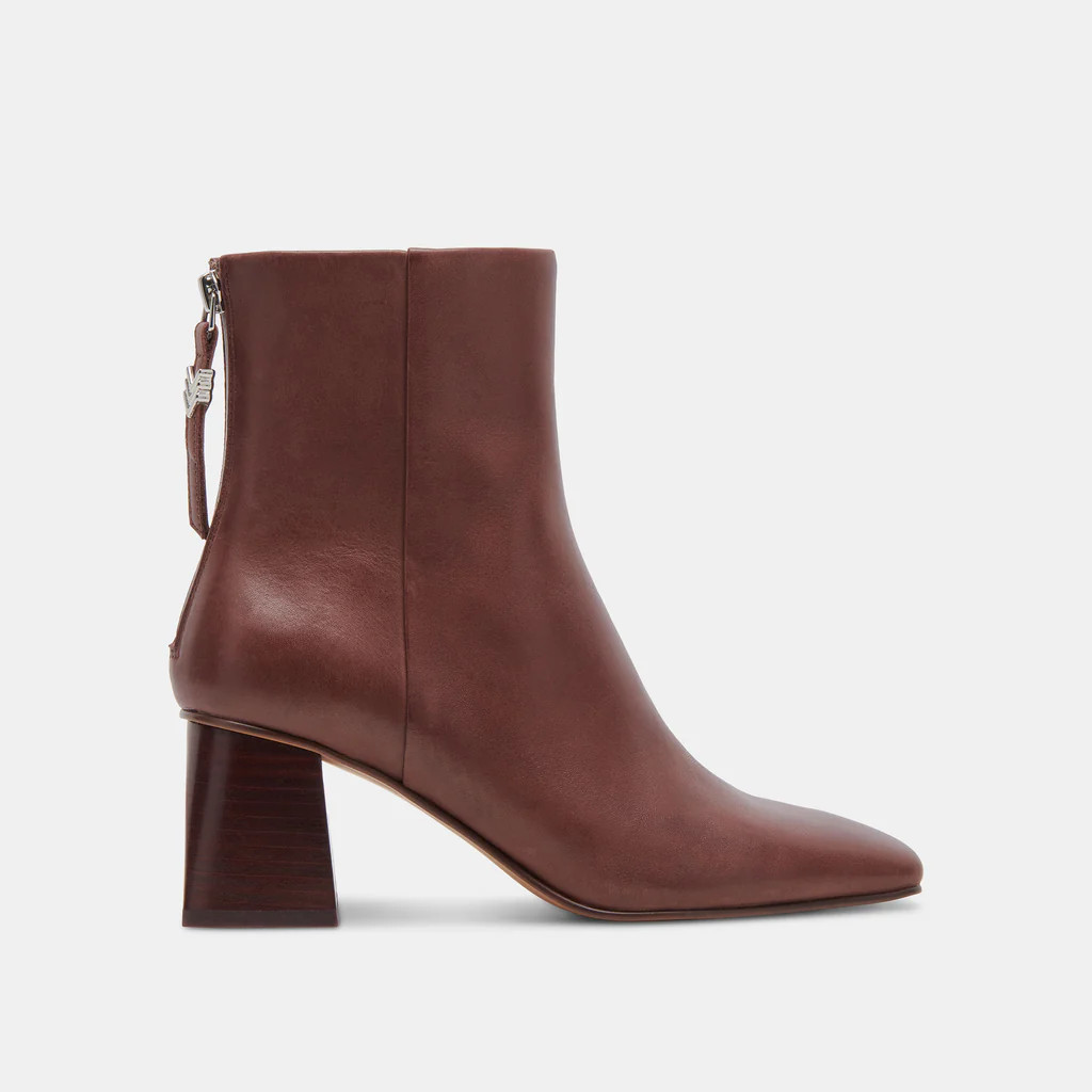 FIFI H2O WIDE BOOTIES CHOCOLATE LEATHER | DolceVita.com