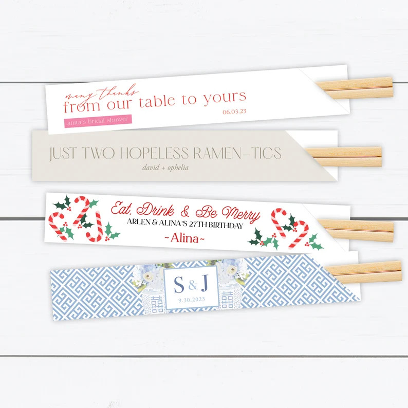 Sushi Chopsticks Personalized Chopsticks Sushi Party Sushi - Etsy | Etsy (US)