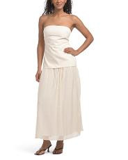 Tube Mixed Media Dress | TJ Maxx