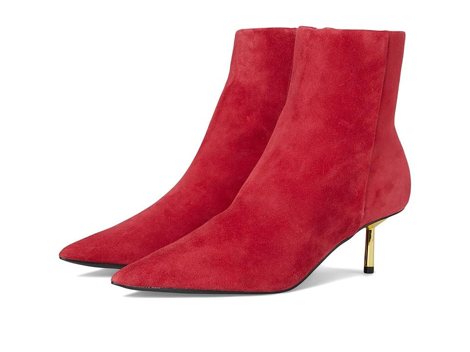 Nine West Hamesa Women's Boots Red Suede : 11 M | Zappos