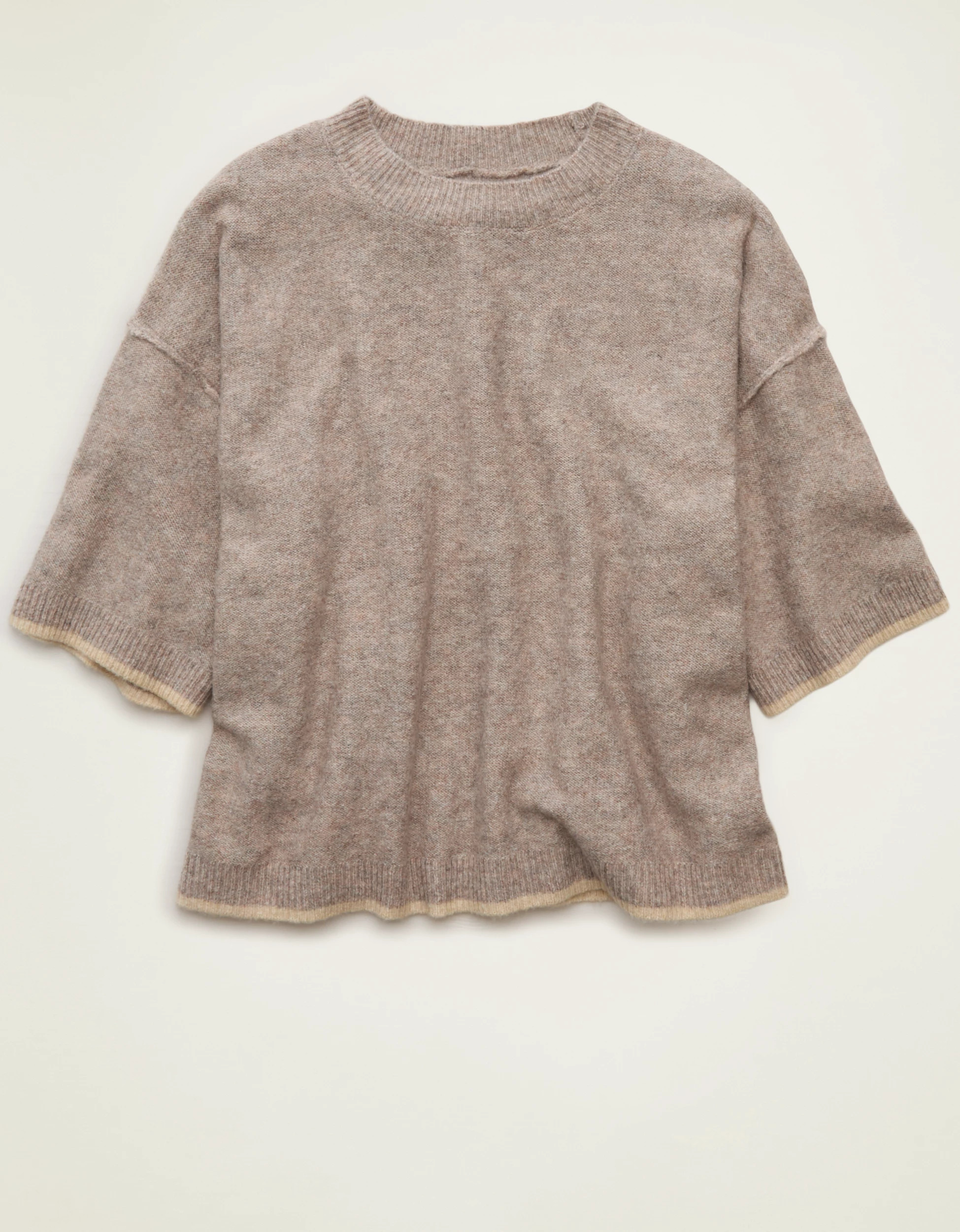 AE Whoa So Soft Short-Sleeve Sweater | American Eagle Outfitters (US & CA)