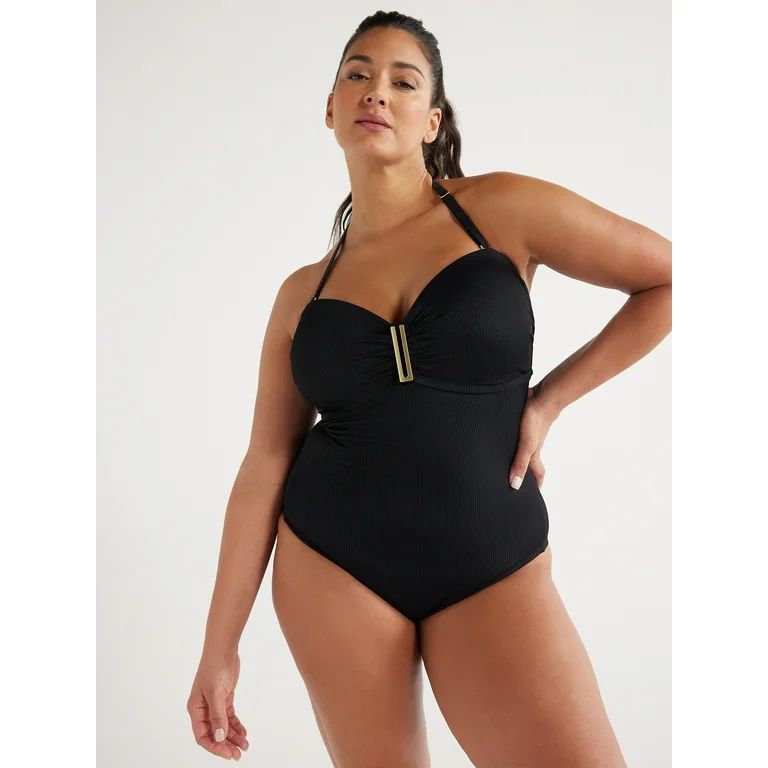 Sofia by Sofia Vergara Women's and Plus Margie One Piece Swimsuit, Sizes XS-2X | Walmart (US)