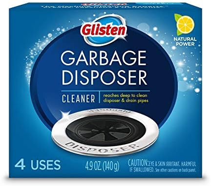 Glisten Garbage Disposal Cleaner and Odor Eliminator with Foaming Action, Removes Buildup and Cle... | Amazon (US)