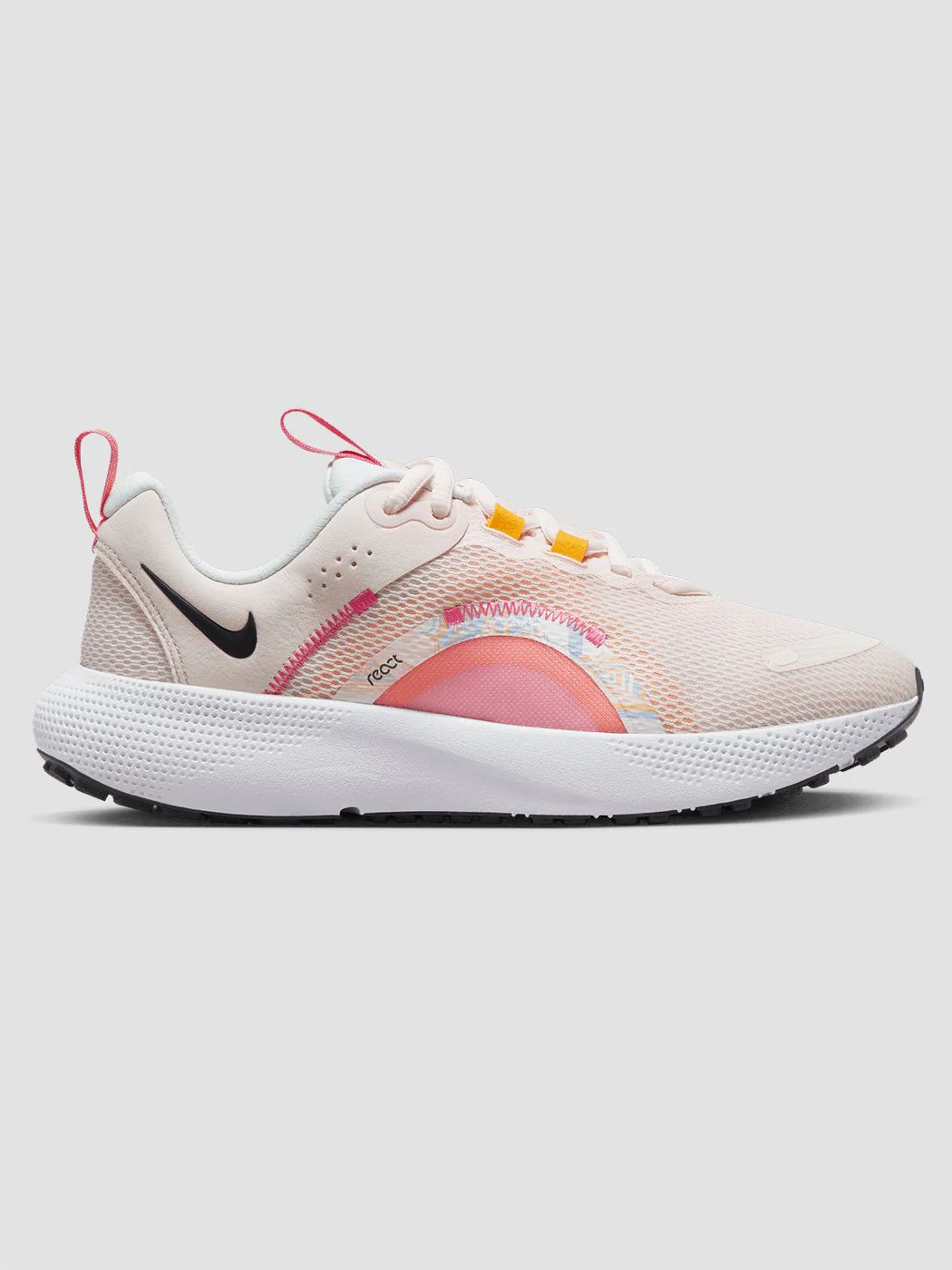 Nike React Escape Run 2 Premium - Light Soft Pink/Dk Smoke Grey-Pinksicle | Carbon38