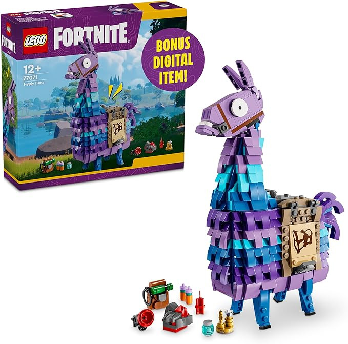 LEGO Fortnite Supply Llama Building Set - Kids Toy for Gamers, Ages 12+ - Display Model, Collecti... | Amazon (US)