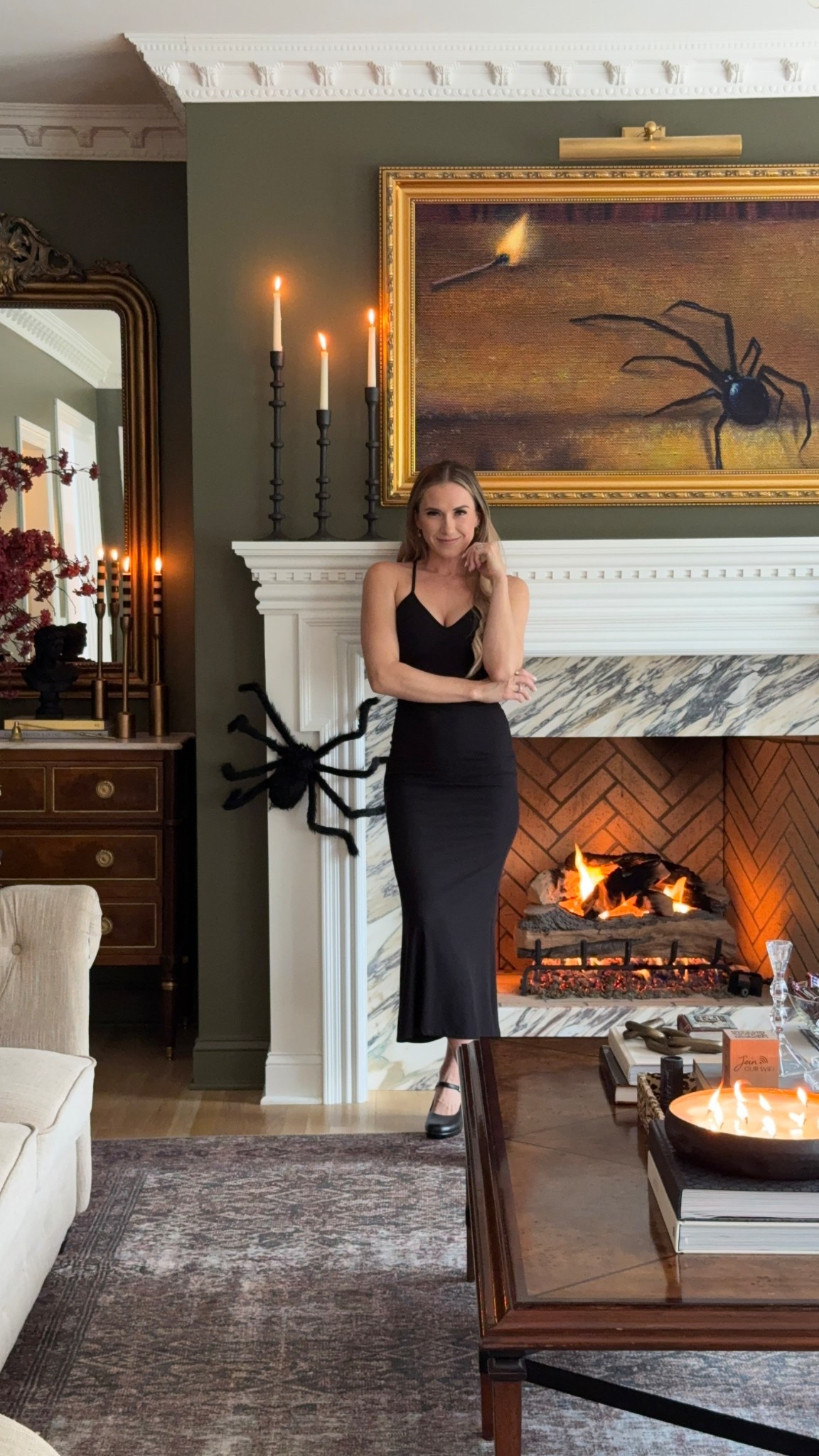 It’s officially spooky season! I pulled this space together with some of my favorite timeless and durable pieces from @perigold to add some eerie elements to create our very own haunting hang out! 

#PerigoldDesign @vagabondhouse #vagabondhouse @napahomeandgarden #napahomeandgarden @mackenziechilds #mackenziechilds #markroberts #perigold  #ad @shop.LTK #liketkit