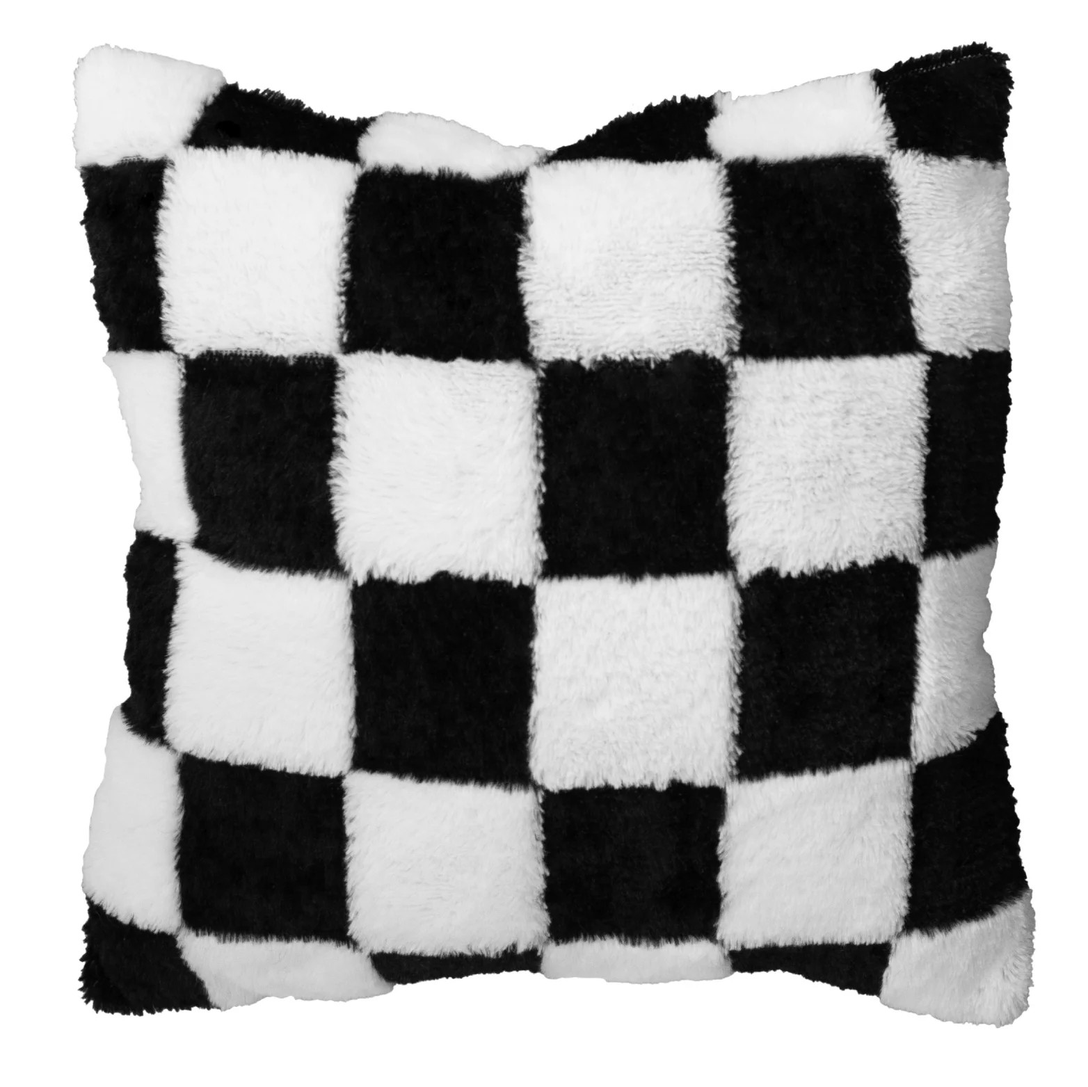 Urban Shop 18" x 18" Black and White Decorative Pillow, 1 Each | Walmart (US)