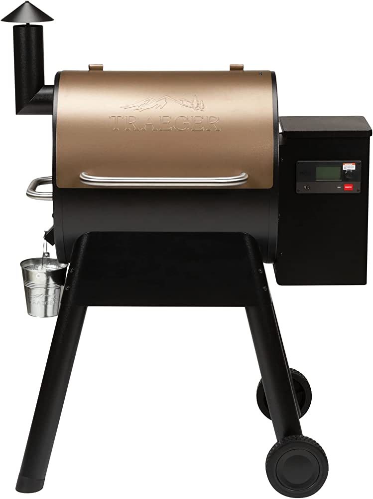 Traeger Grills Pro Series 575 Wood Pellet Grill and Smoker with Wifi, App-Enabled, Bronze | Amazon (US)