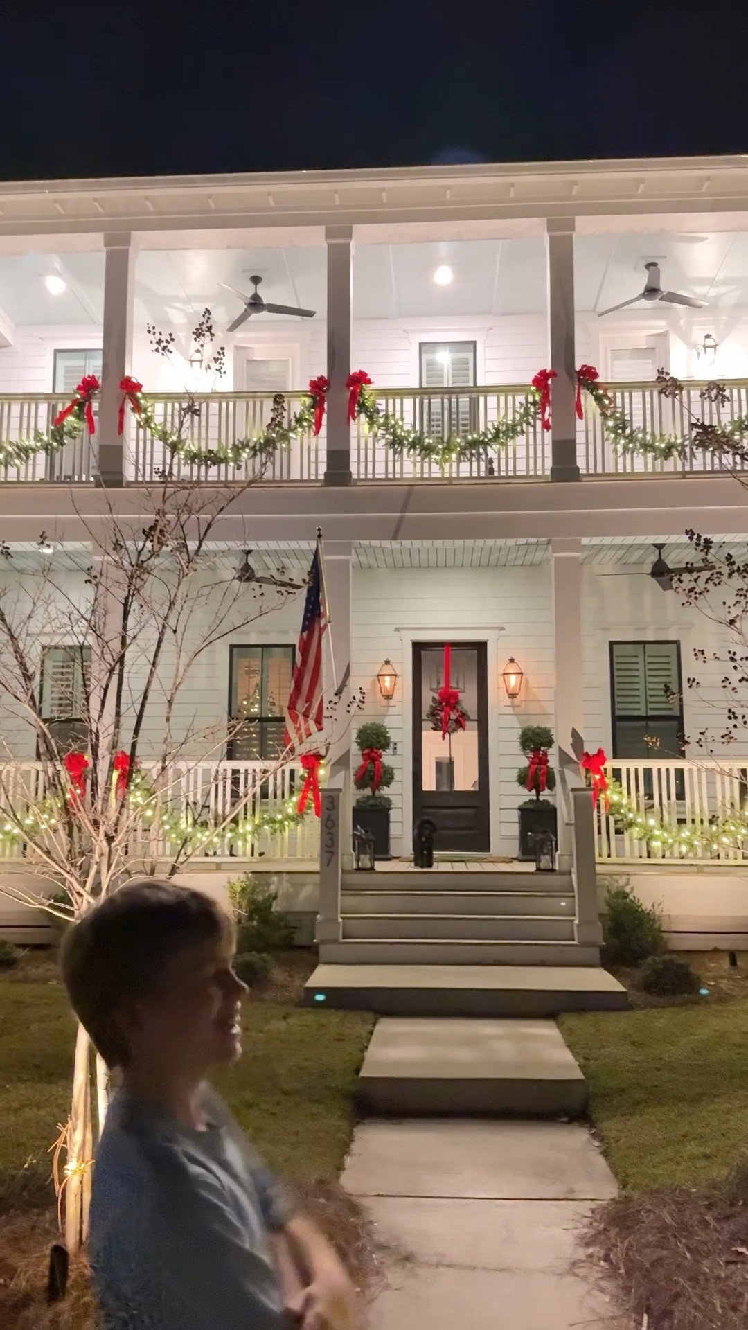 Christmas decor, outside Christmas garland and bows. Christmas wreaths for windows 

#LTKHome #LTKHoliday #LTKFindsUnder100