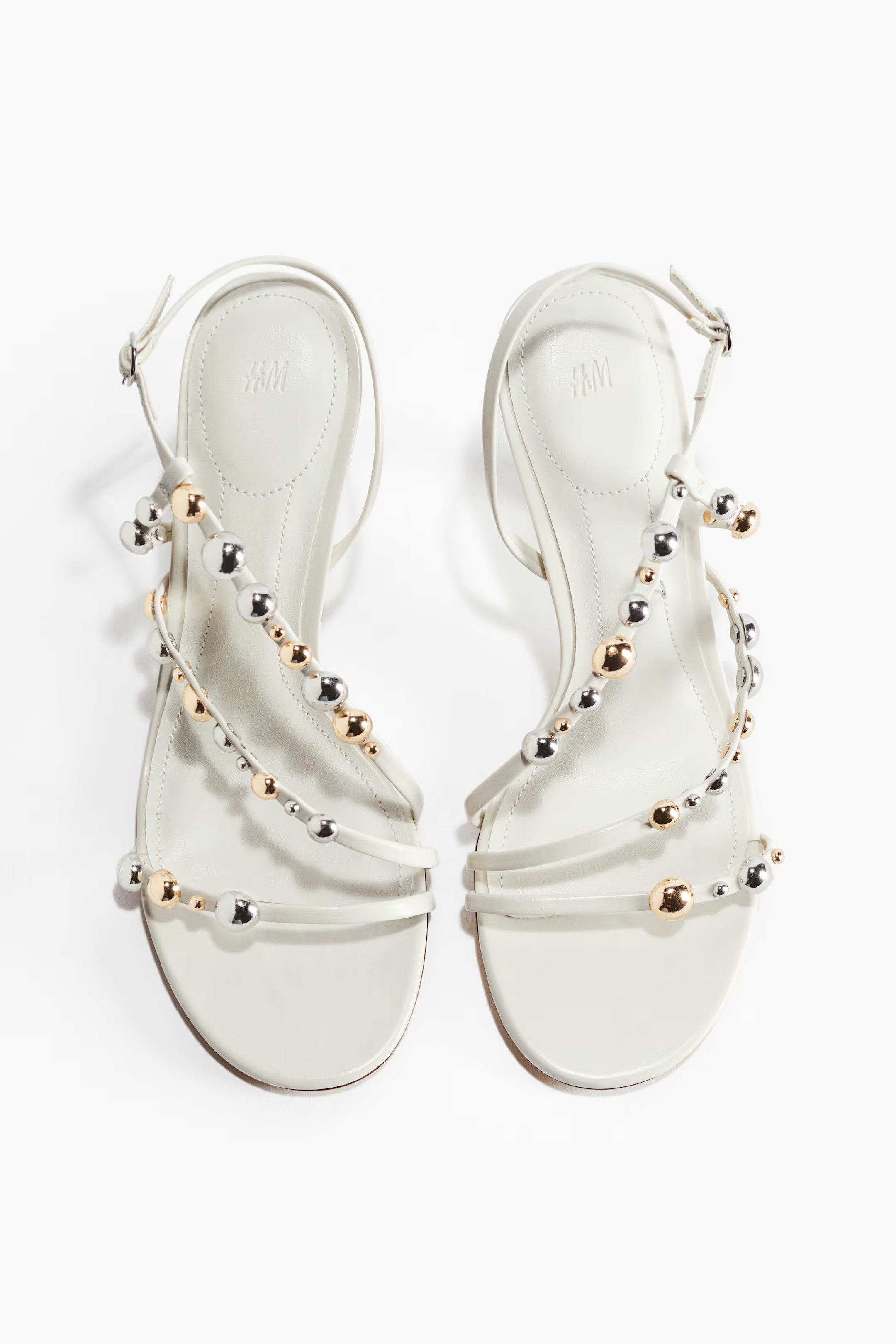 Heeled strappy sandals | H&M (UK, MY, IN, SG, PH, TW, HK)