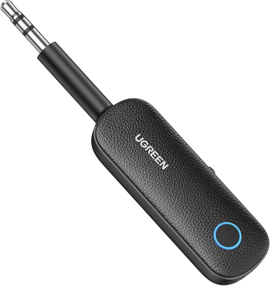 UGREEN Bluetooth 5.0 Transmitter and Receiver 2 in 1 Wireless 3.5mm Aux Audio Adapter, Dual Devic... | Amazon (US)