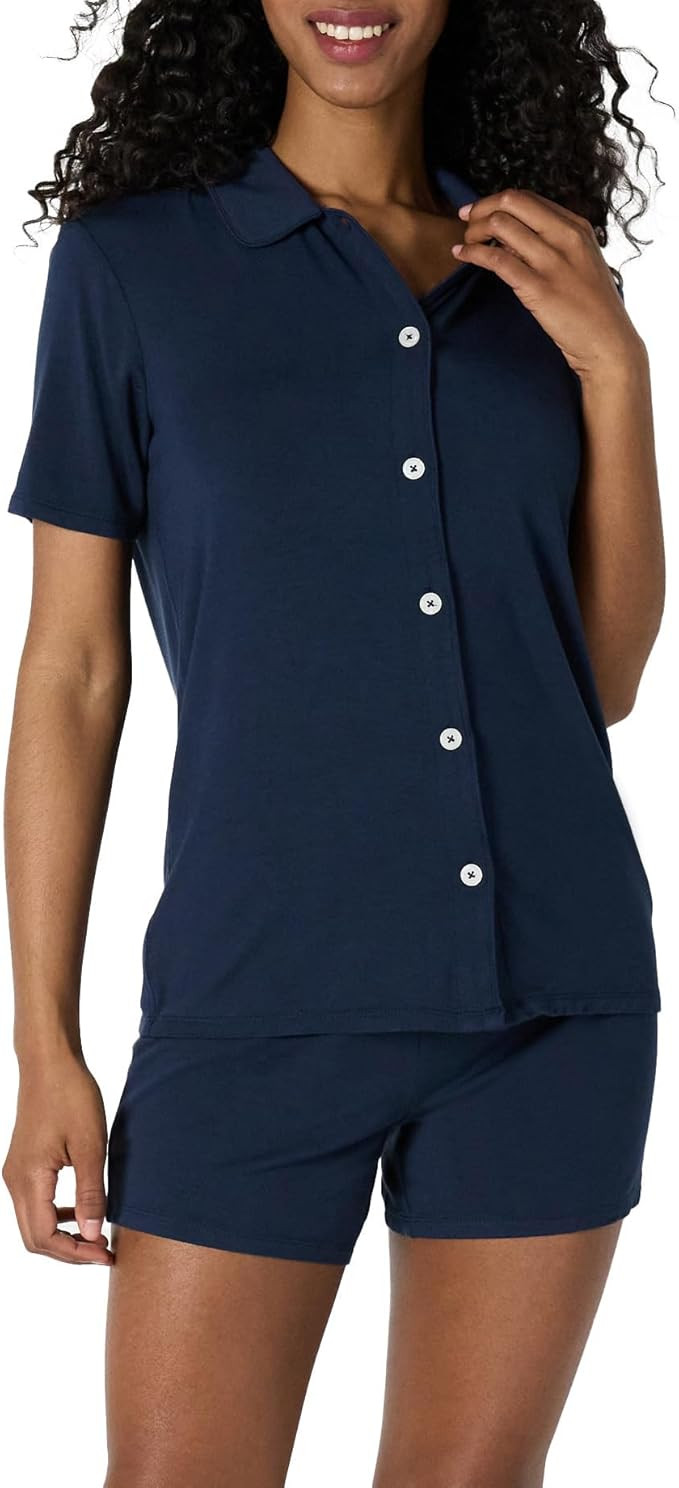 Amazon Essentials x Sofia Grainge Mommy and Me Short Sleeve Pajama Set | Amazon (US)