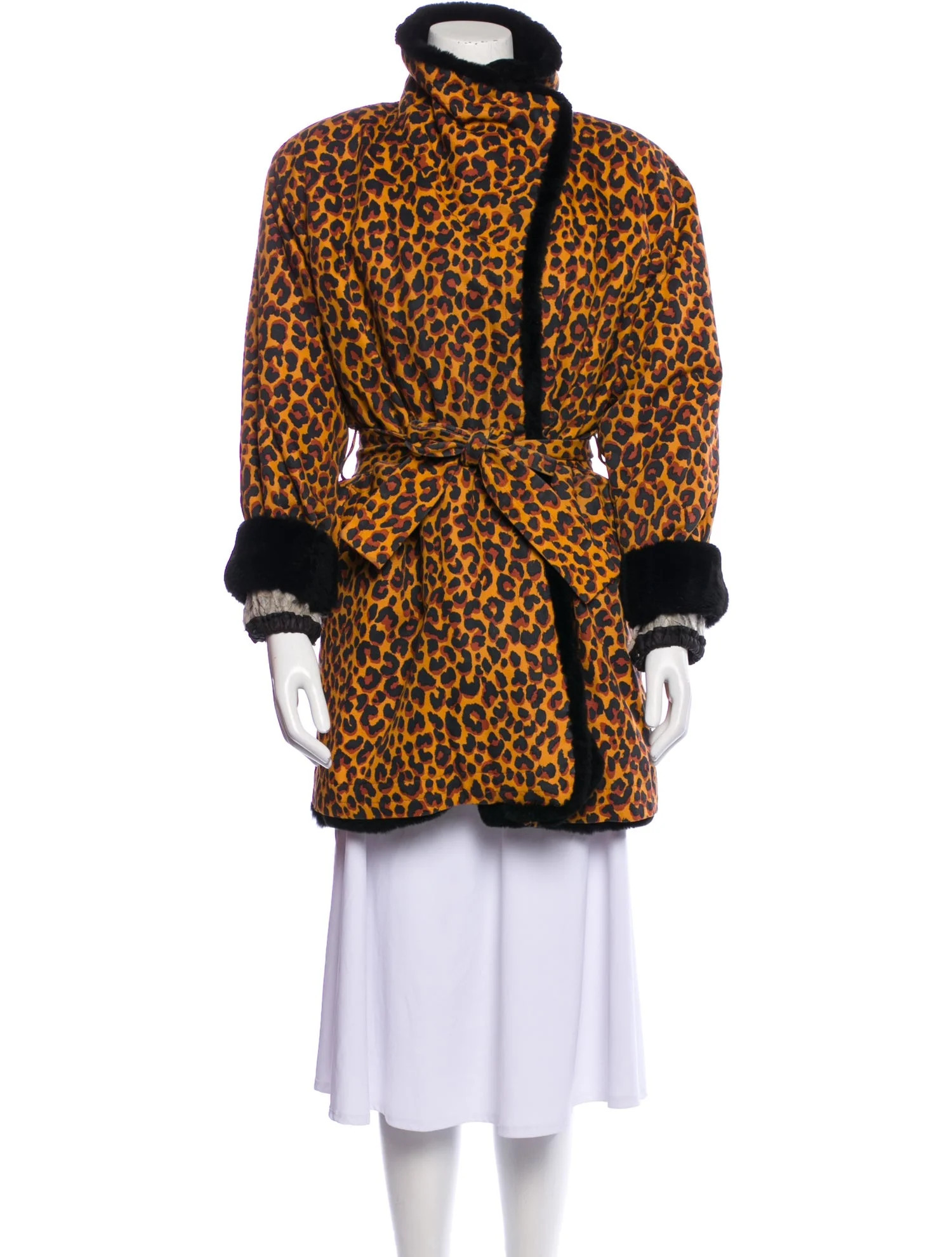 Vintage Animal Print Fur Coat | The RealReal