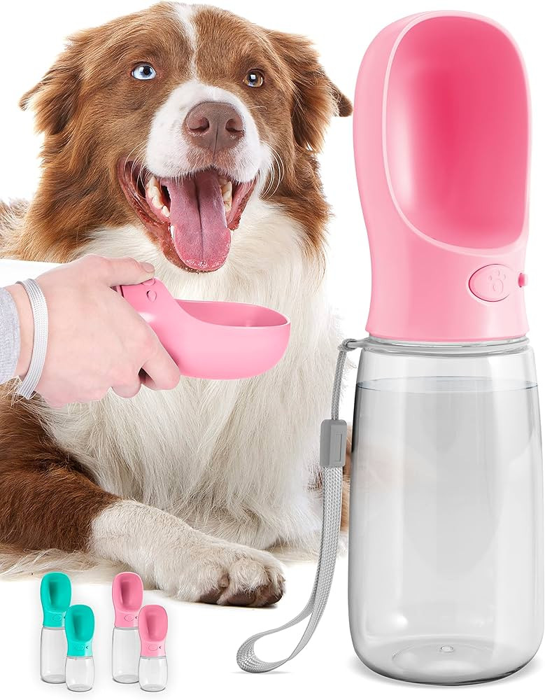 MalsiPree Dog Water Bottle, Lightweigh, Leak Proof Portable Travel Dog Water Dispenser - Perfect ... | Amazon (US)