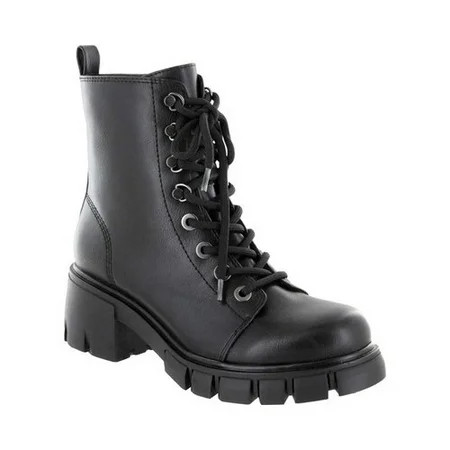 Women's Mia Mila Combat Boot | Walmart (US)