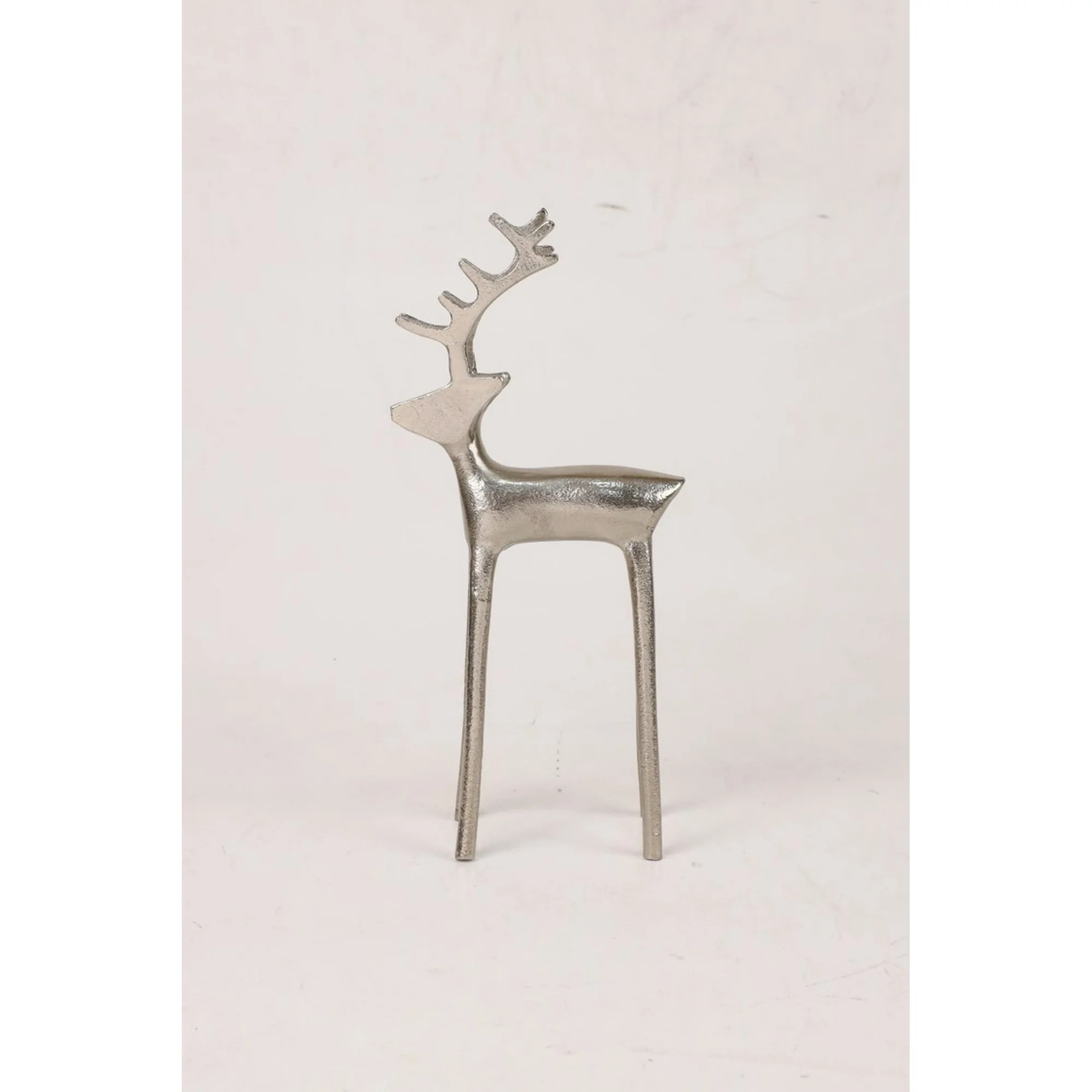 Reindeer Christmas Tabletop Decoration, Pewter, 12.75", by Holiday Time | Walmart (US)