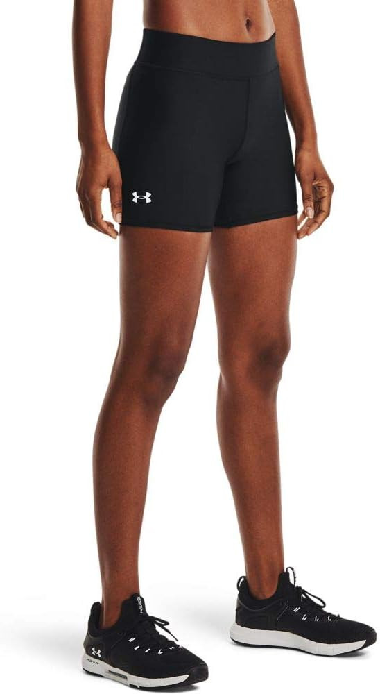 Under Armour Women's HeatGear Armour Mid Rise Middy | Amazon (US)
