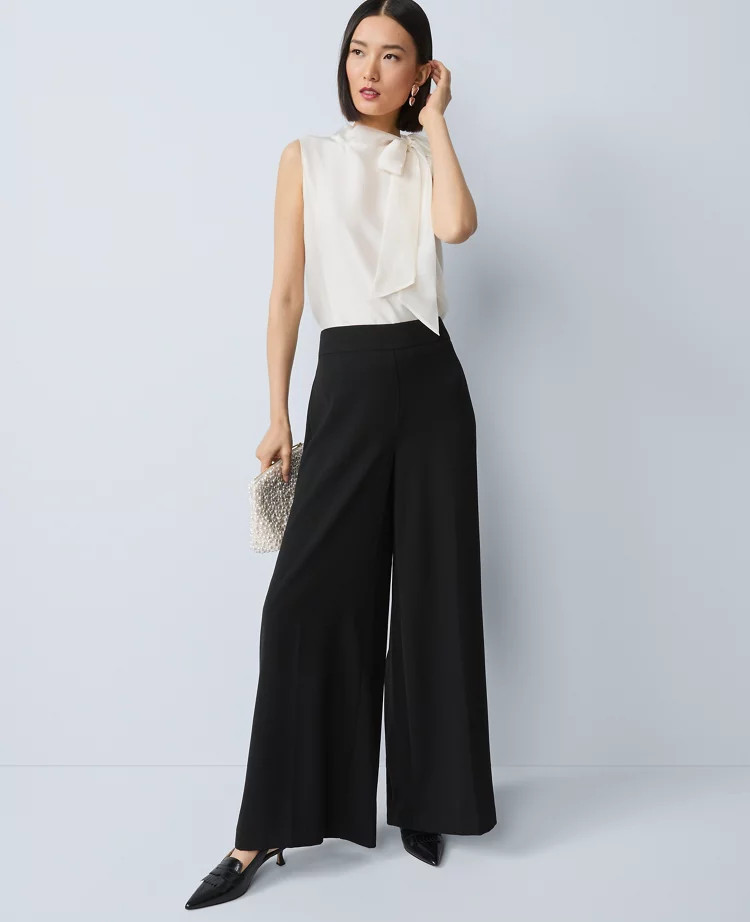 The Petite Statement Palazzo Pant | Ann Taylor