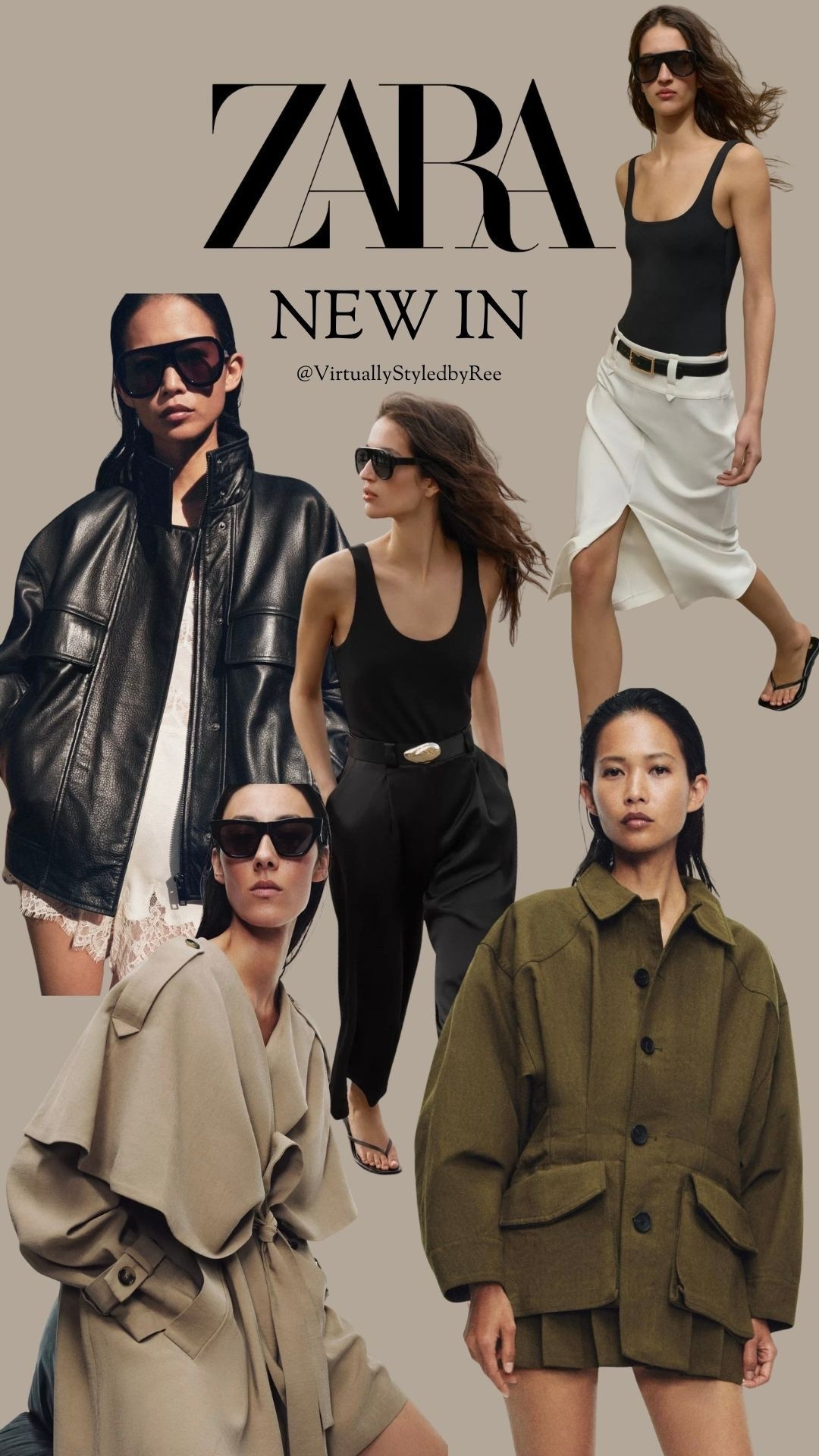 Zara New In! 

Tags: Zara, Casual, Date Night, Skirt, Pencil Skirt, Jacket, Coat, Trench, Trench Coat, Bomber Jacket, Leather Jacket, Jumpsuit

#LTKspringtrends #LTKUK #LTKspring