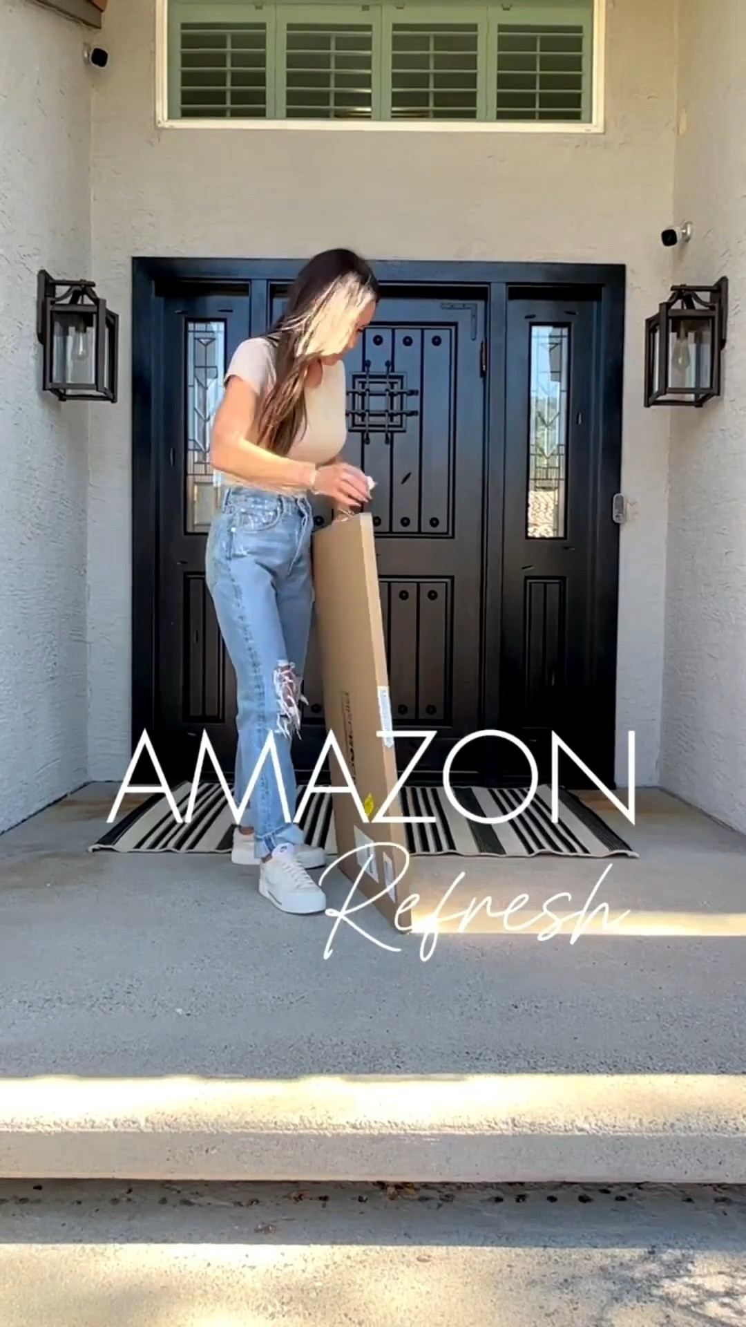 Front porch redo…all Amazon
Hello all faux plants🙌🏻 so over buying new plants for this space! I absolutely love it!! I have these topiaries at my Flag house as well…the best size and they stay beautiful!
Front door refresh, front patio porch decor 
#LTKStyleTip

#LTKSeasonal #LTKHome #LTKmomlife