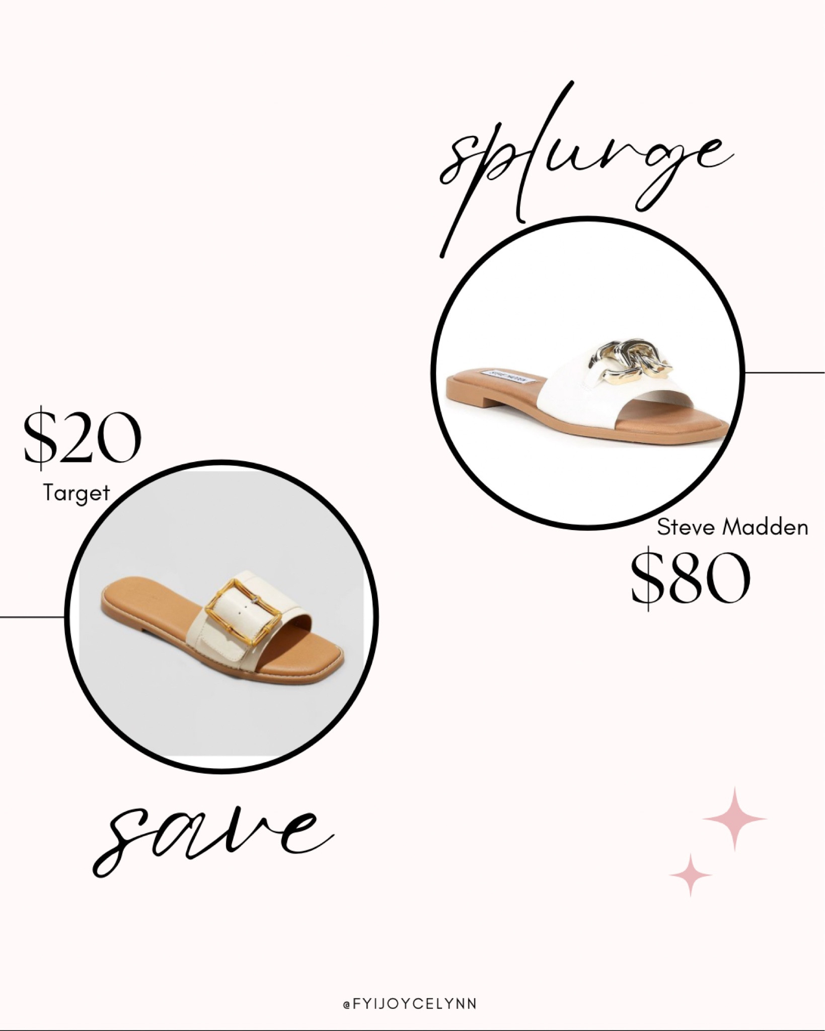 I need to know which one are y’all going for?! Is it the saving route with Target or the splurging route with Steven Madden, or both?! Both may be need for your summer vacation! 

#LTKFind #LTKstyletip #LTKshoecrush