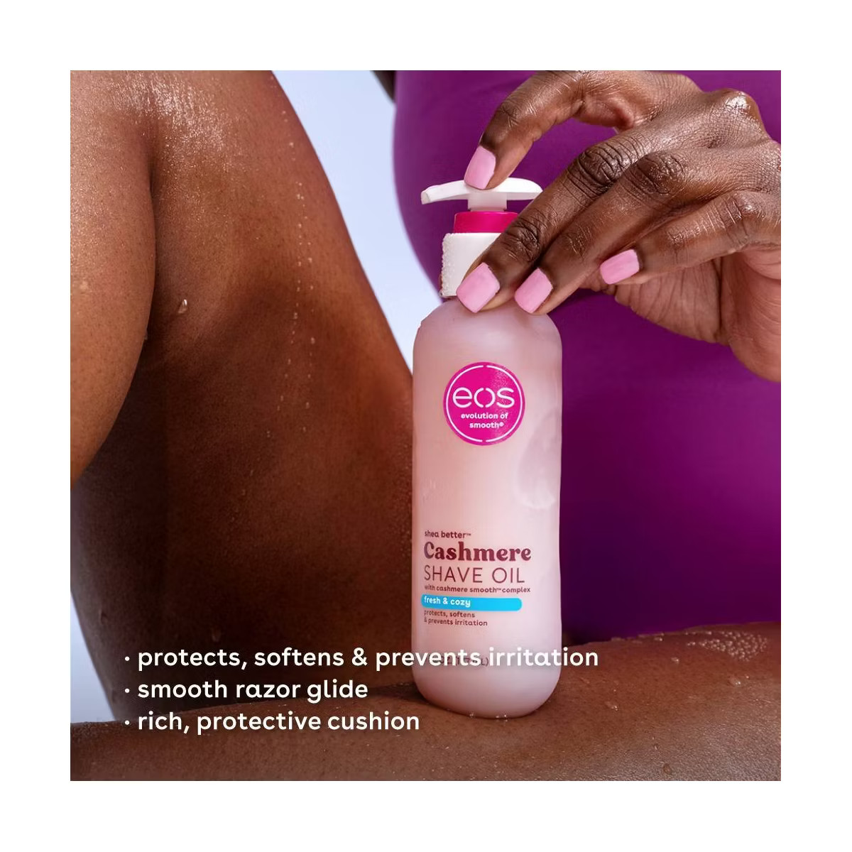 eos Cashmere Shave Oil Fresh and Cozy - 6 fl oz | Target