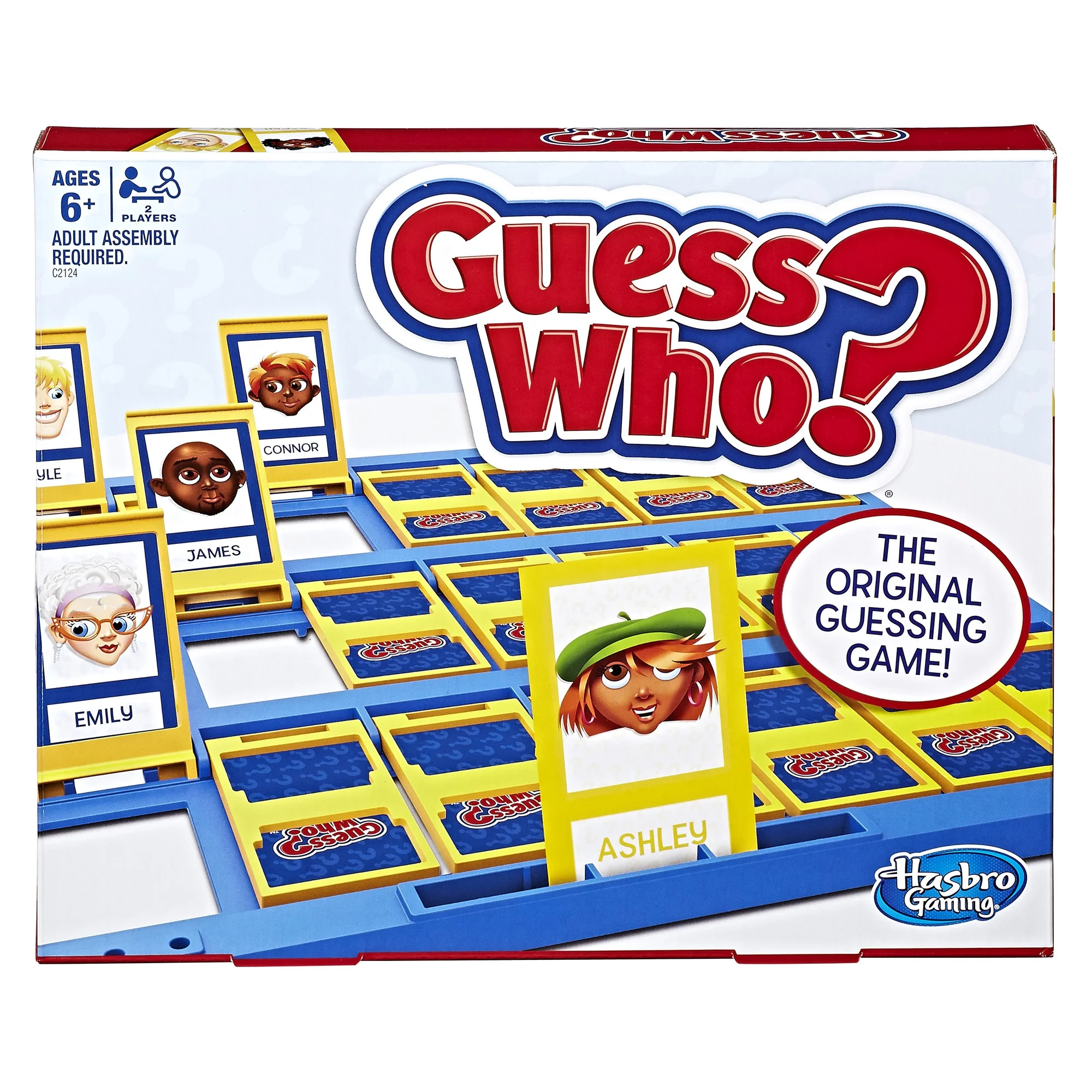 Classic Guess Who? - Original Guessing Game, Ages 6 and up, for 2 Players - Walmart.com | Walmart (US)