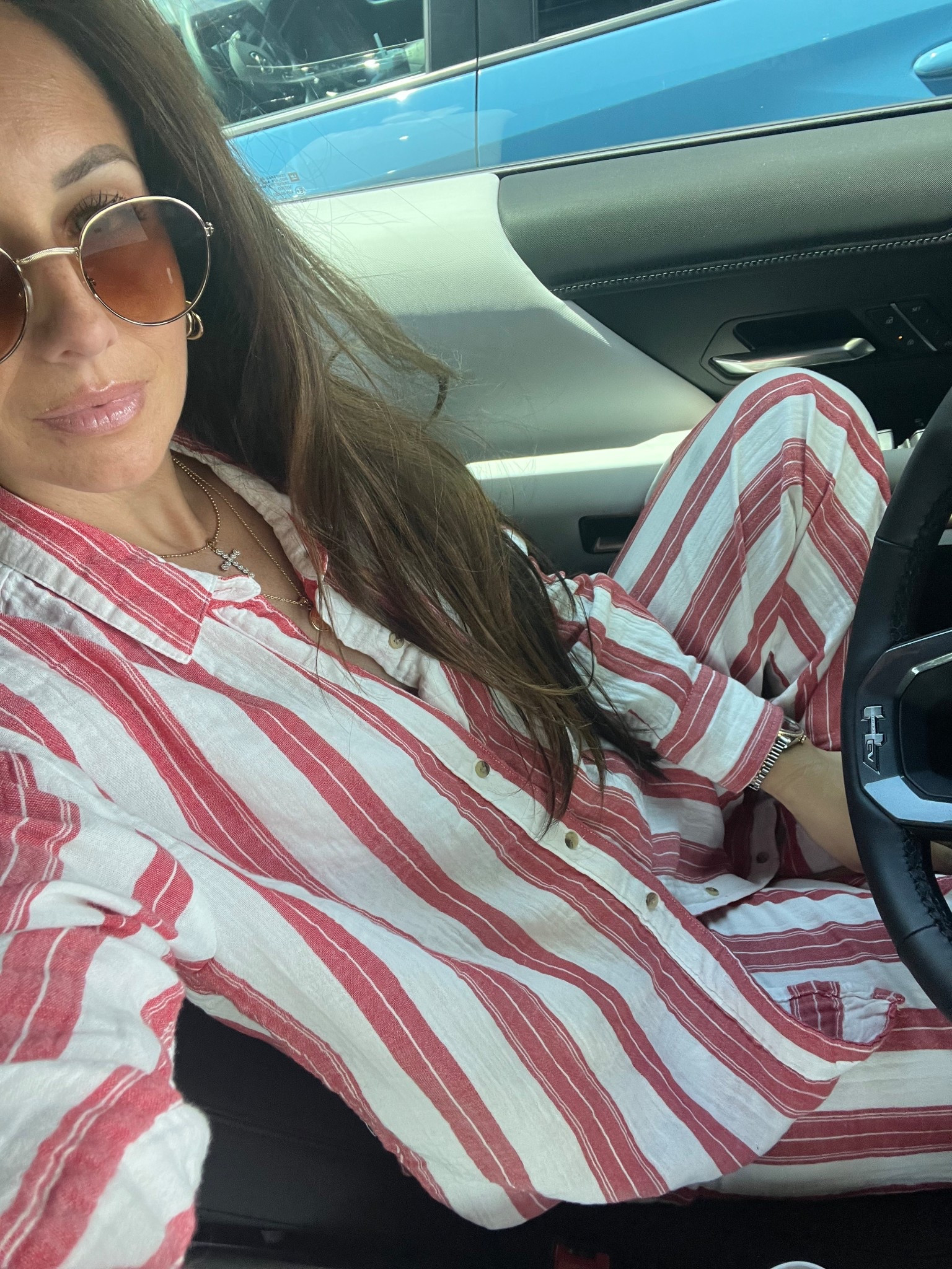 A matching crinkle gauze set and me 🤝🏼

#LTKFindsUnder50 #LTKFamily