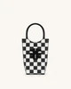 FEI Checkerboard Phone Bag - Black & White | JW PEI US