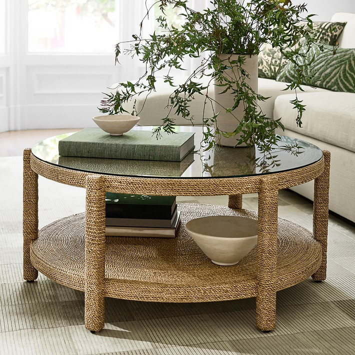 Point Reyes Open Round Coffee Table (36") | Williams-Sonoma